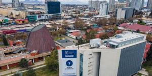 Fotografía aérea del campus Usach